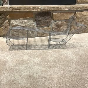 Gray Metal Whale (pillow fort) wall shelf